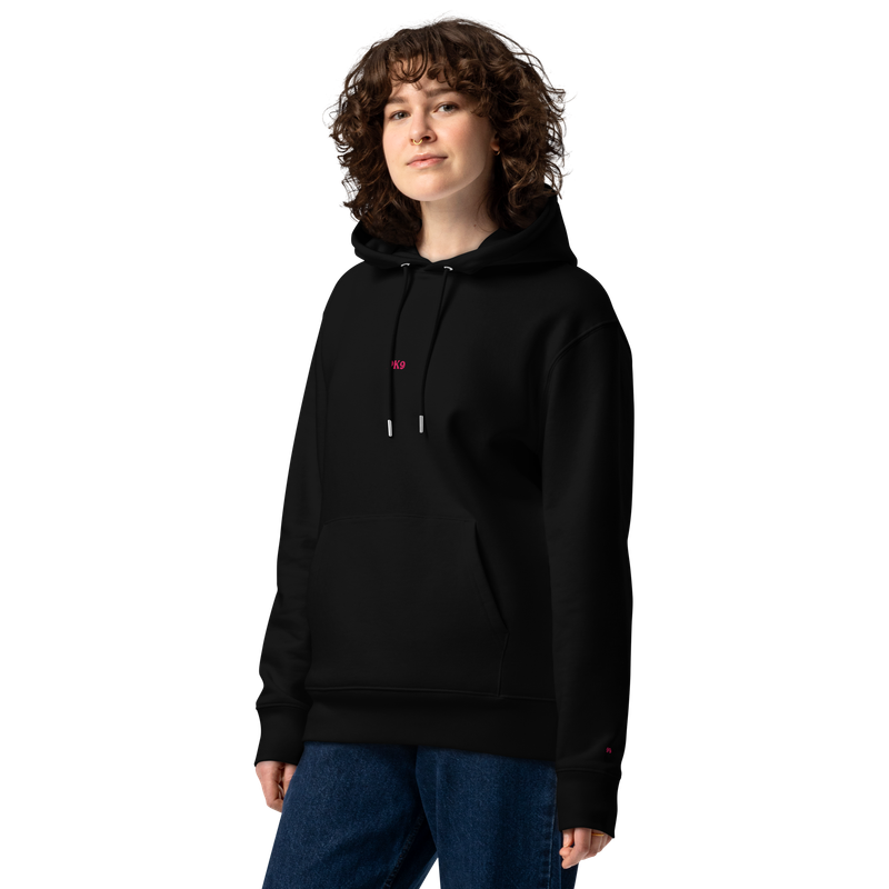 Hoodie PK9 “Fanny” – Édition Flamingo Biologique
