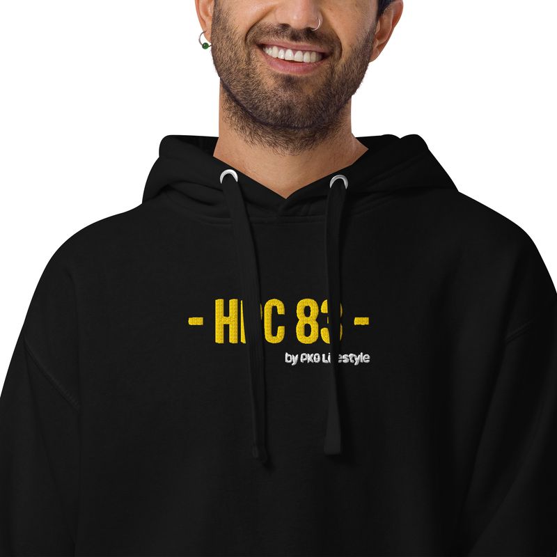 Hoodie PK9 × HPC 83 – Partner Club Édition Or