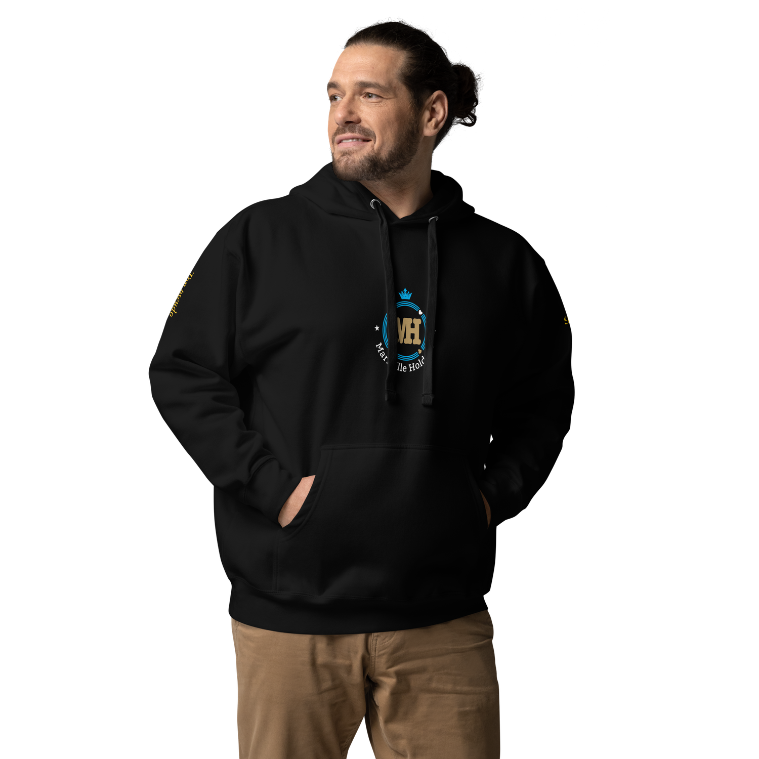 Mid Hoodie PK9 × Marseille Hold’em – Édition Partenaire