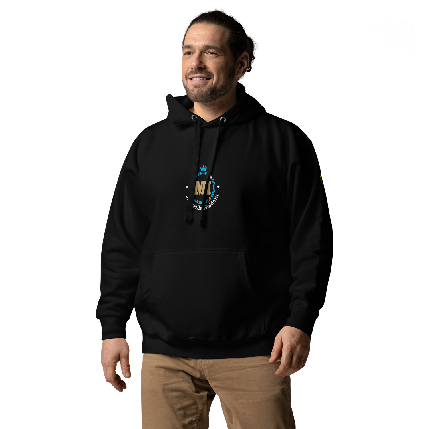 Mid Hoodie PK9 × Marseille Hold’em – Édition Partenaire