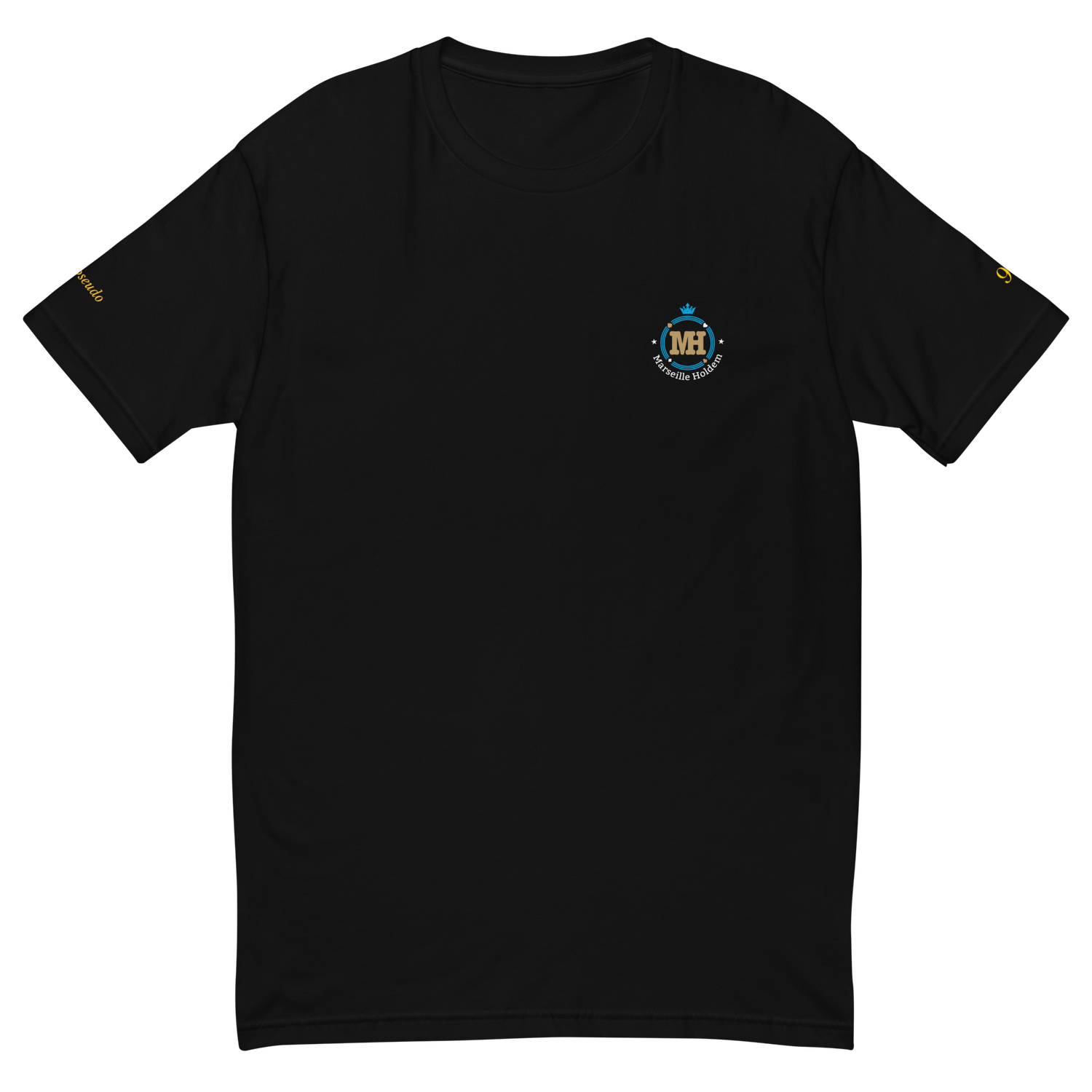 Tee-shirt Ajusté Homme PK9 × Marseille Hold’em – Édition Partenaire