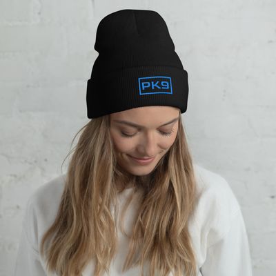 🧢 Bonnet PK9 – Aqua Blue Edition (brodé) Fraîcheur. Élégance. Style PK9.