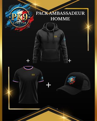 Pack Ambassadeur Homme – PK9 NewGen Deluxe
