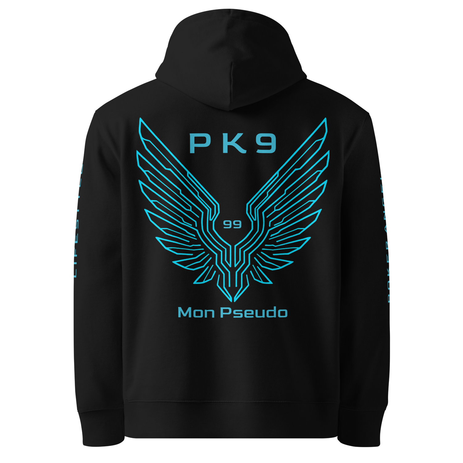 Hoodie Premium Biologique Poker Angel