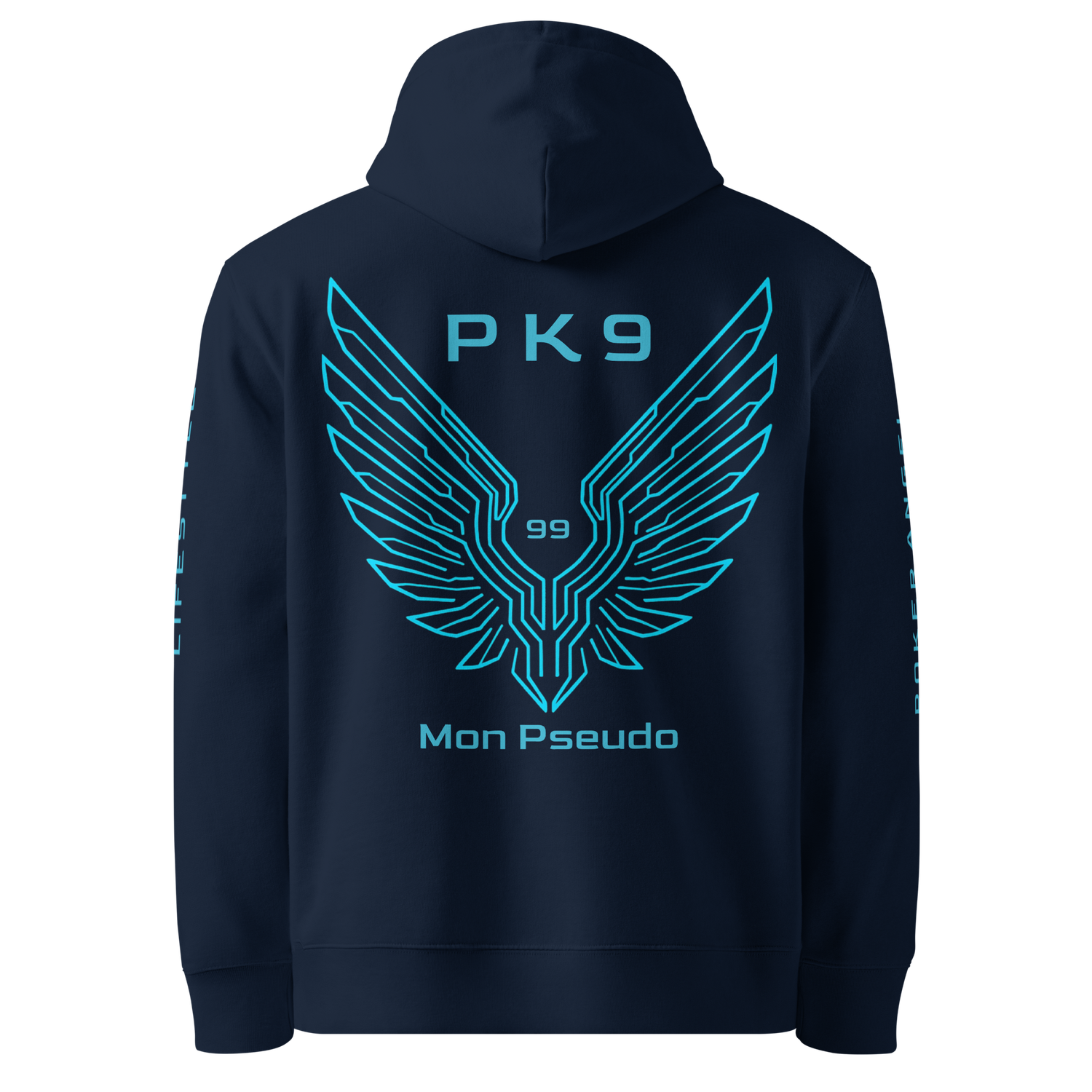 Hoodie Premium Biologique Poker Angel