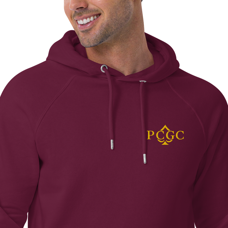 🌱Hoodie PK9 x Poker Cognac Organic Gold Embroidery Edition