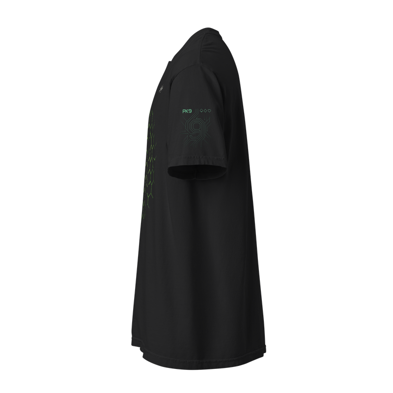 T-Shirt Teinté Lourd PK9 Future Holdem – Édition Verticale