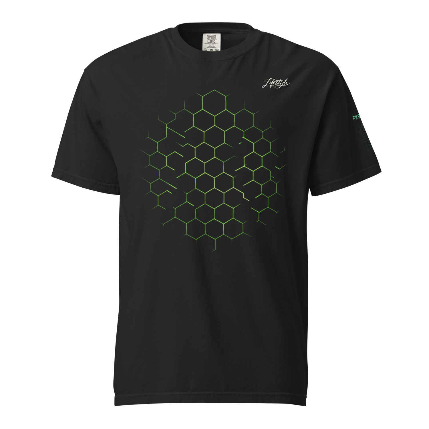 T-Shirt Teinté Lourd PK9 Future Holdem – Édition Verticale