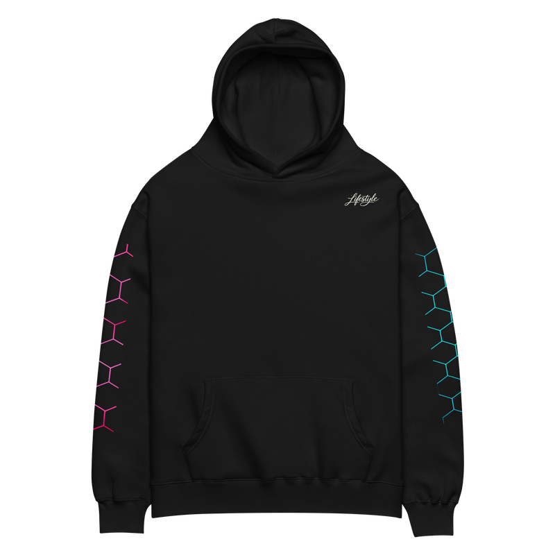 🃏 Hoodie Oversized PK9 – Future Holdem Clover Edition