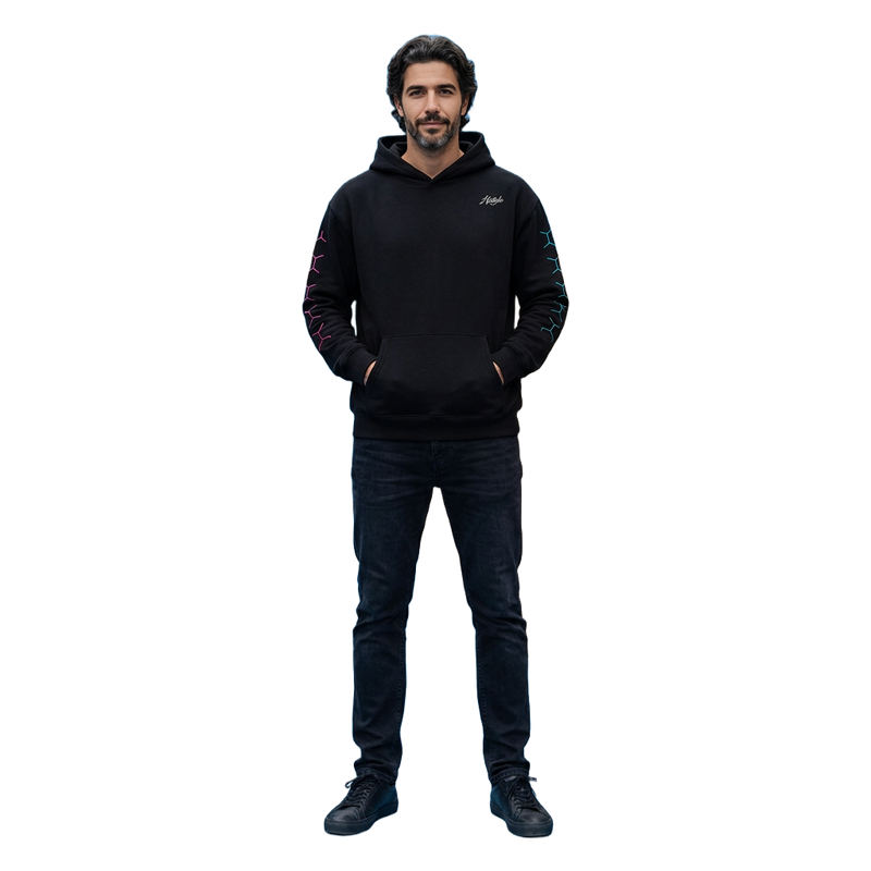 🃏 Hoodie Oversized PK9 – Future Holdem Clover Edition