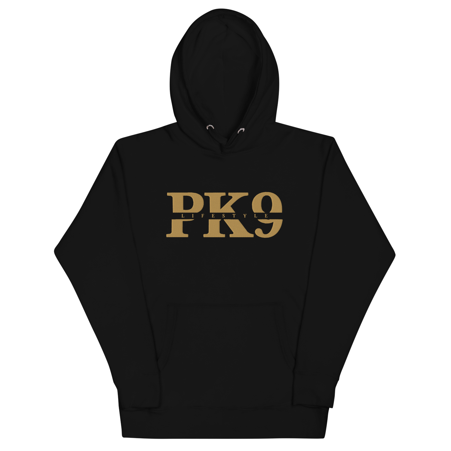 👑 Hoodie PK9 Xtase Premium – Gold Edition (Brodé)