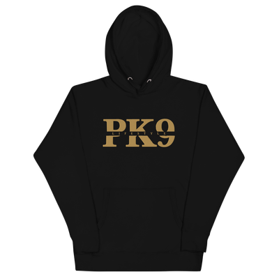 👑 Hoodie PK9 Xtase Premium – Gold Edition (Brodé)