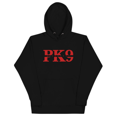 Hoodie PK9 Xtase Premium – Red Edition (Brodé)