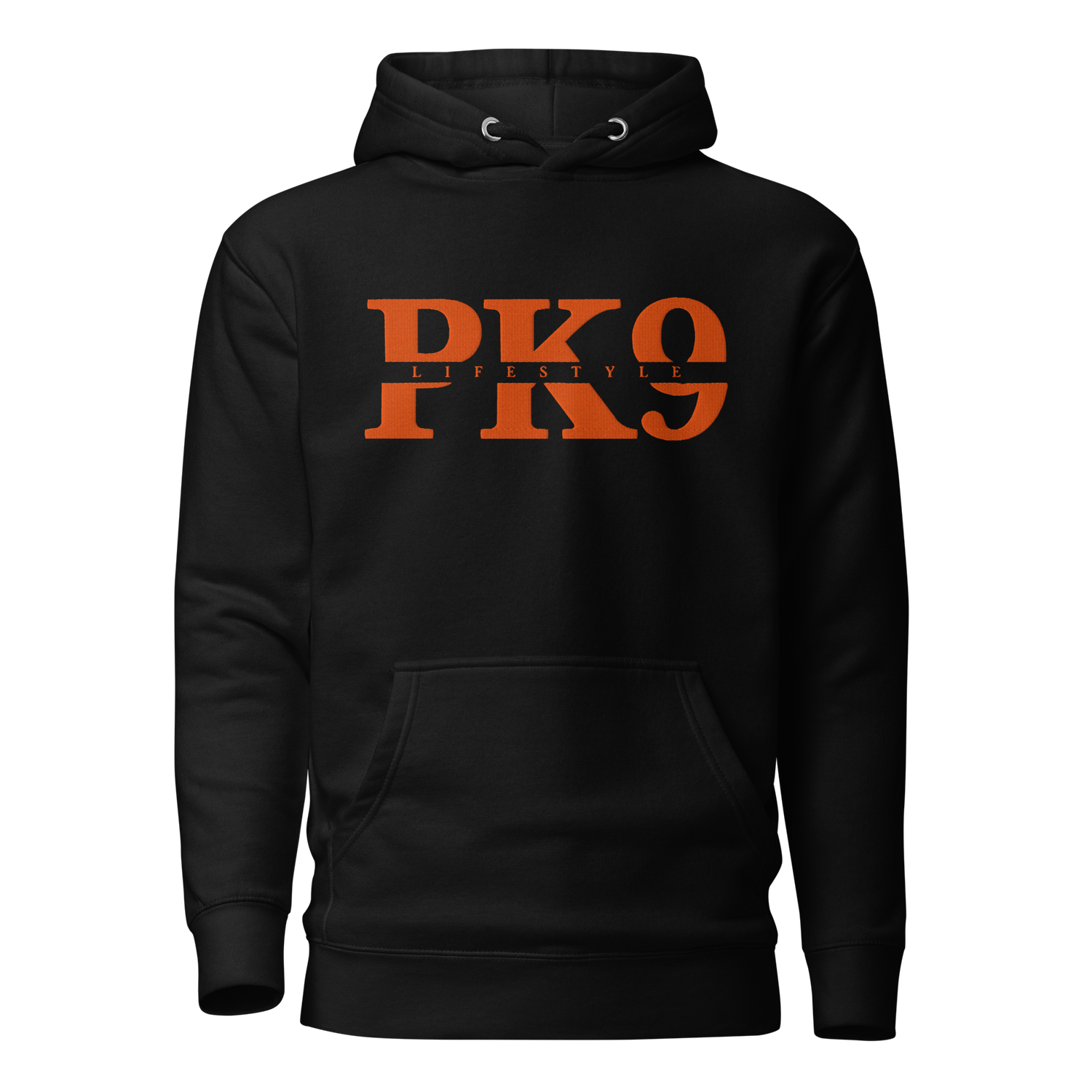 Hoodie PK9 Xtase Premium – Orange Edition (Brodé)