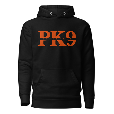 Hoodie PK9 Xtase Premium – Orange Edition (Brodé)