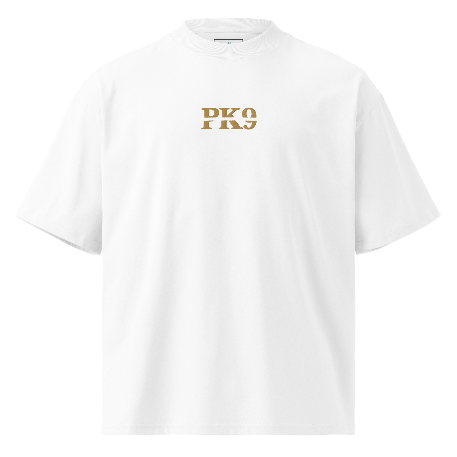 🌿👕 T-Shirt Col Montant Écologique Unisexe PK9 Xaltation 4 – Brodé