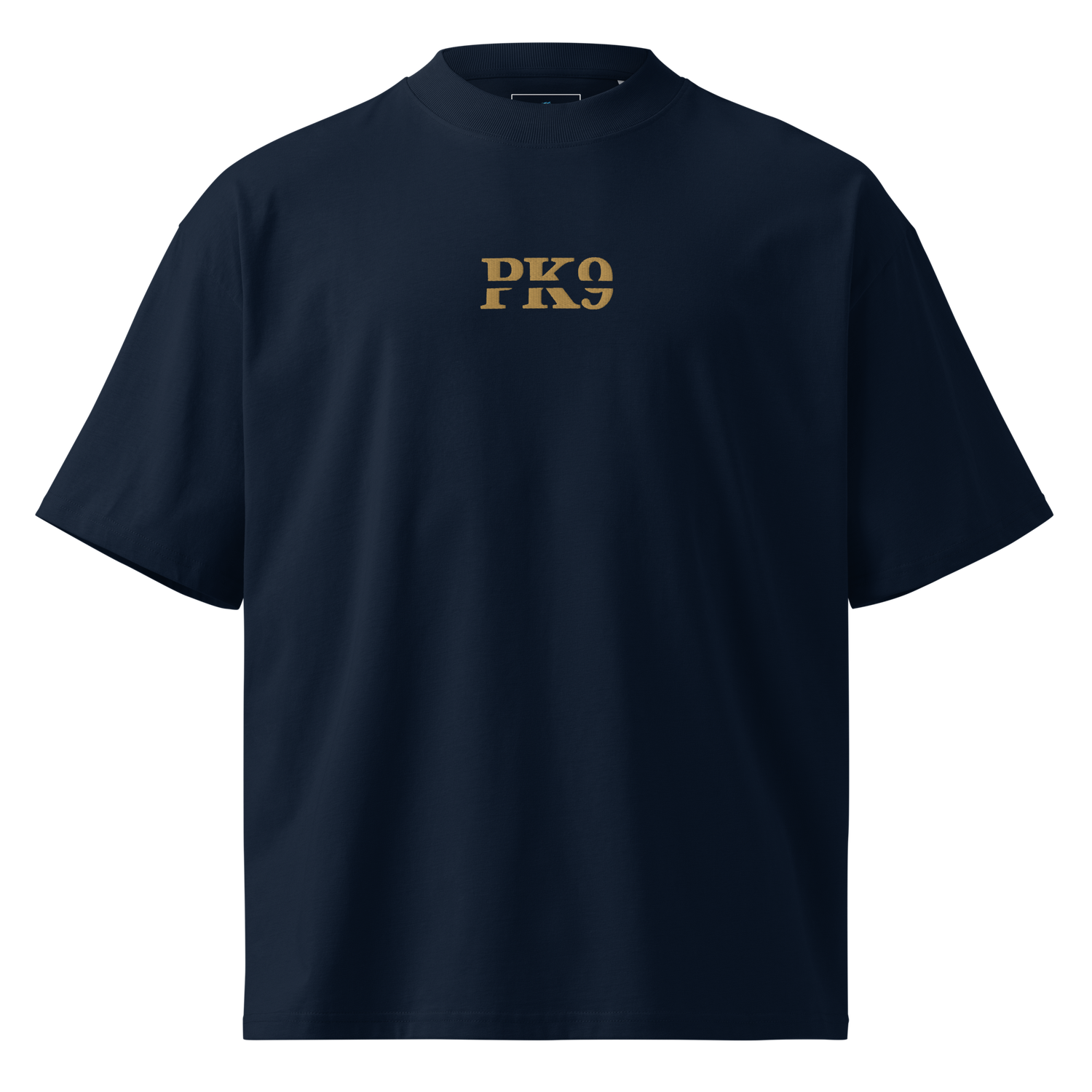 🌿👕 T-Shirt Col Montant Écologique Unisexe PK9 Xaltation 4 – Brodé