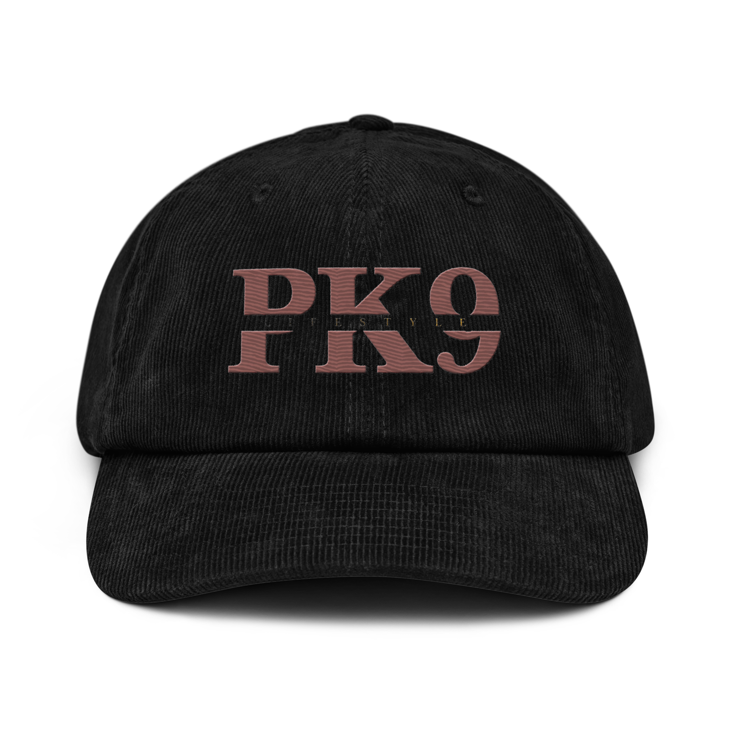 🧢 Casquette en Velours Côtelé PK9 Xentrik3 – Brodée