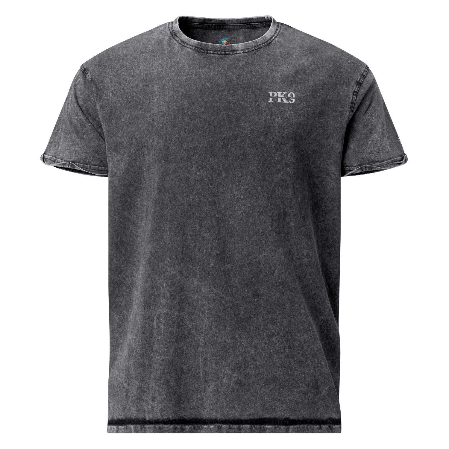 👕🔵 T-Shirt PK9 Denim – Xaltation 5 – Brodé