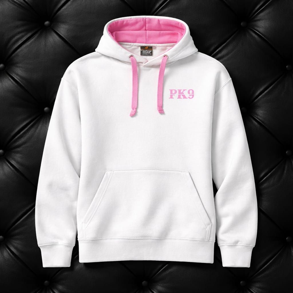 Hoodie Premium PK9 Xtrem Deluxe Lite – Broderie Française Flamingo