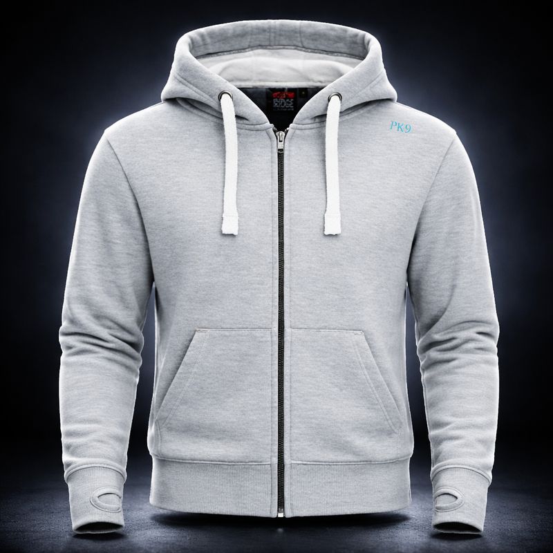 🧥 Hoodie Poker Premium PK9 Deluxe High Stakes Zipper — Broderie Française