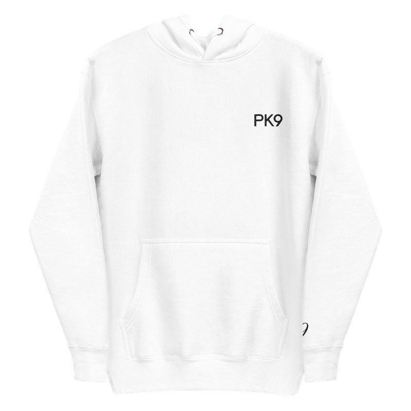 Hoodie PK9 Essential — Entrée dans l’univers PK9 White Edition