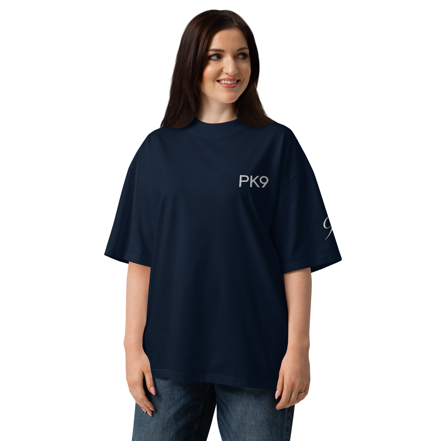 T-shirt Oversize PK9 Essential — Brodé