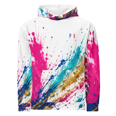 Hoodie Creative Player – White Edition