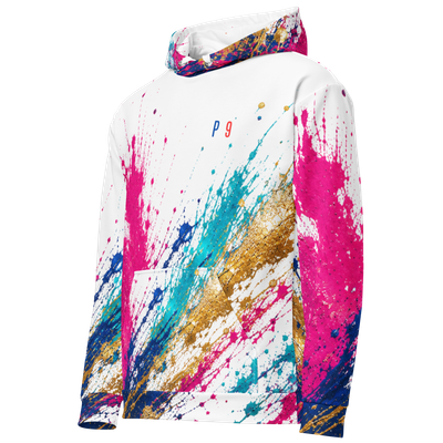 Hoodie Creative Player – White Edition