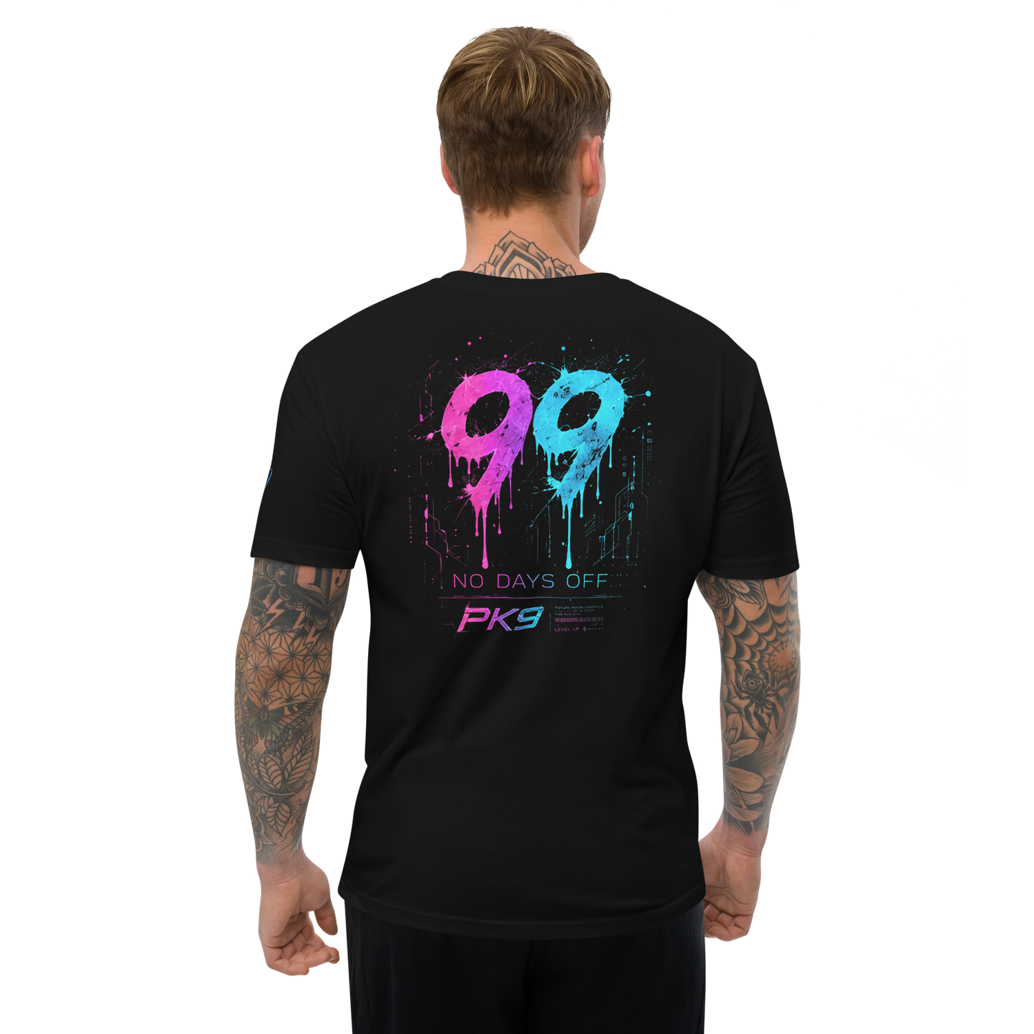 T-shirt Ajusté PK9 Double Nine Splash Edition