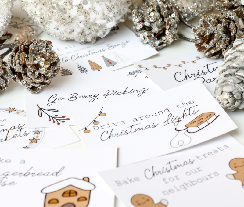 Christmas Advent Calendar Cards