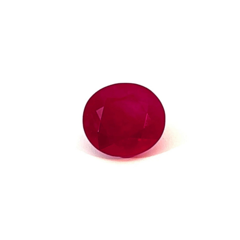 Ruby oval cut 5.52 ct