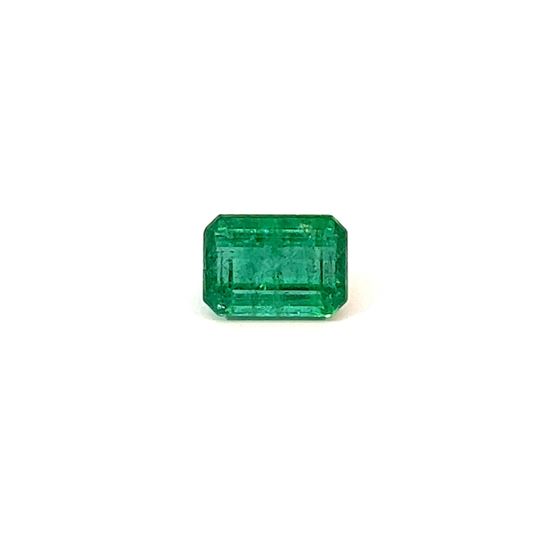 Emerald octagon cut 3.53 ct