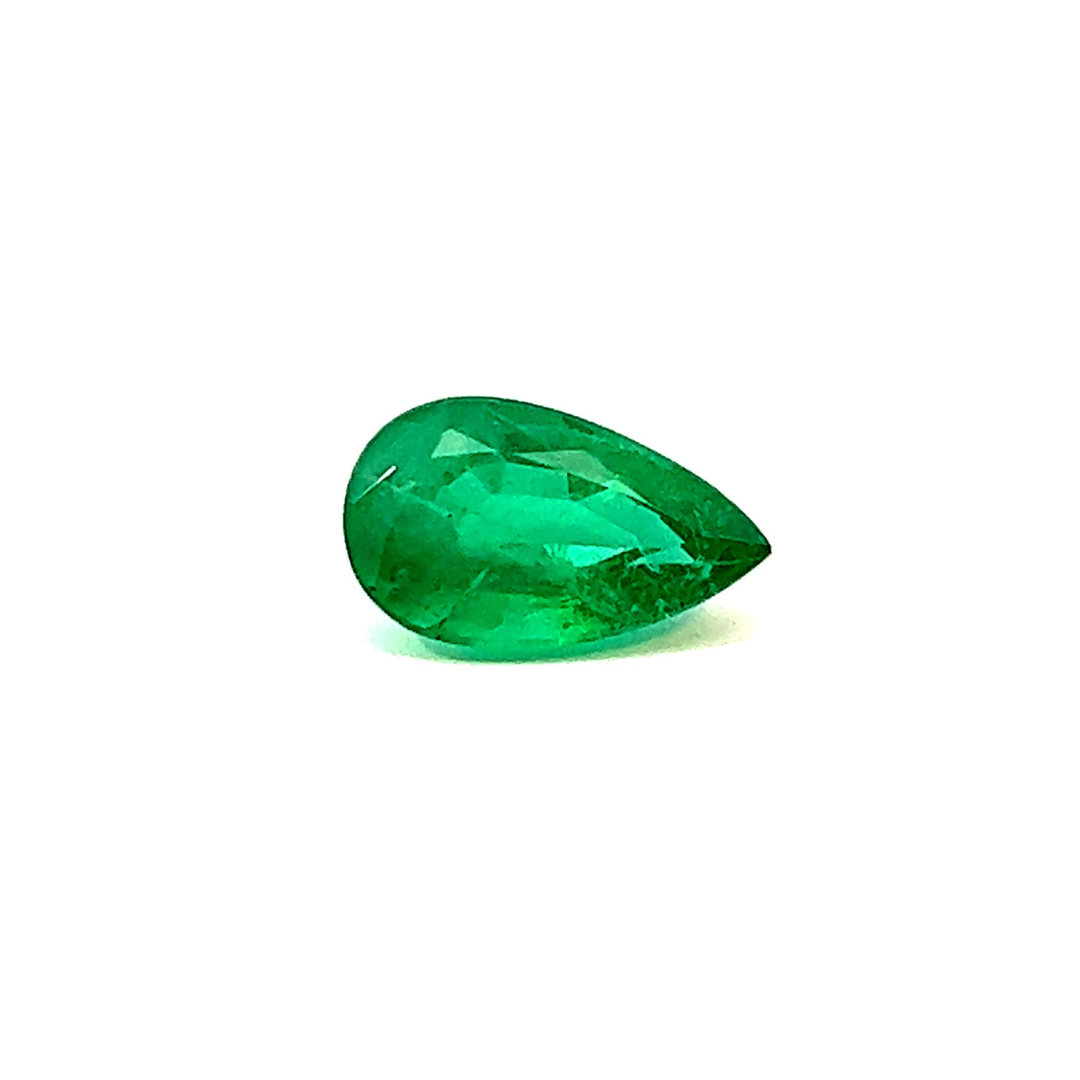 Emerald pear cut 4.88 ct