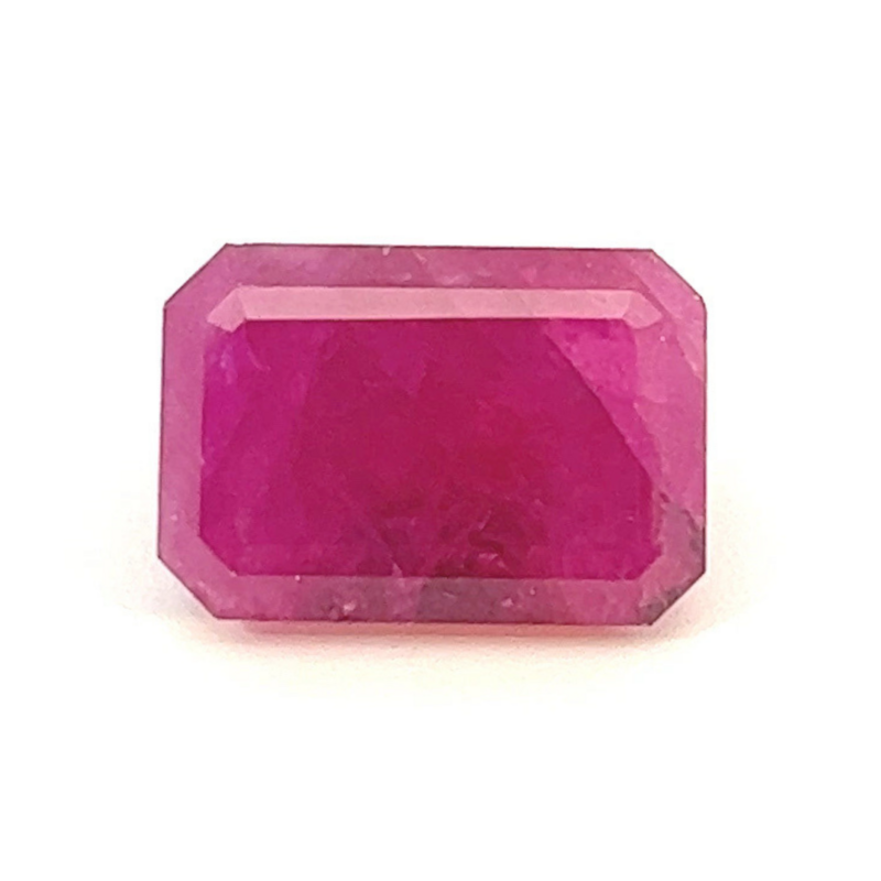 Ruby octagon cut 18.78 ct