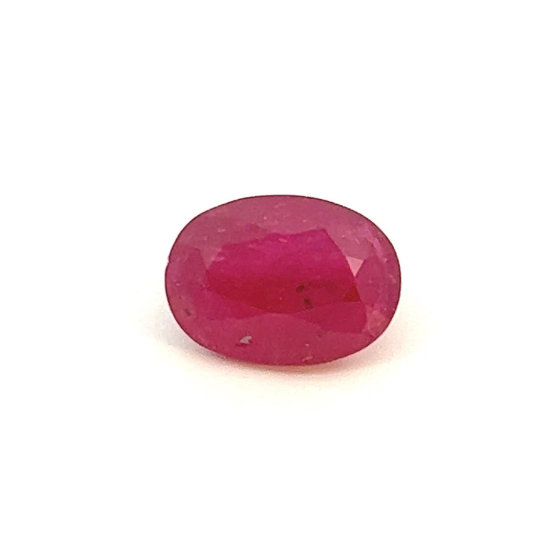 Ruby oval cut 6.02 ct