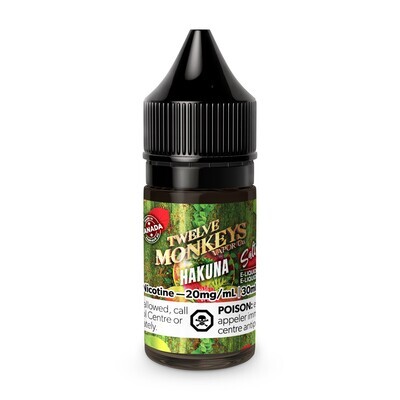 TWELVE MONKEYS HAKUNA (10MG/30ML)