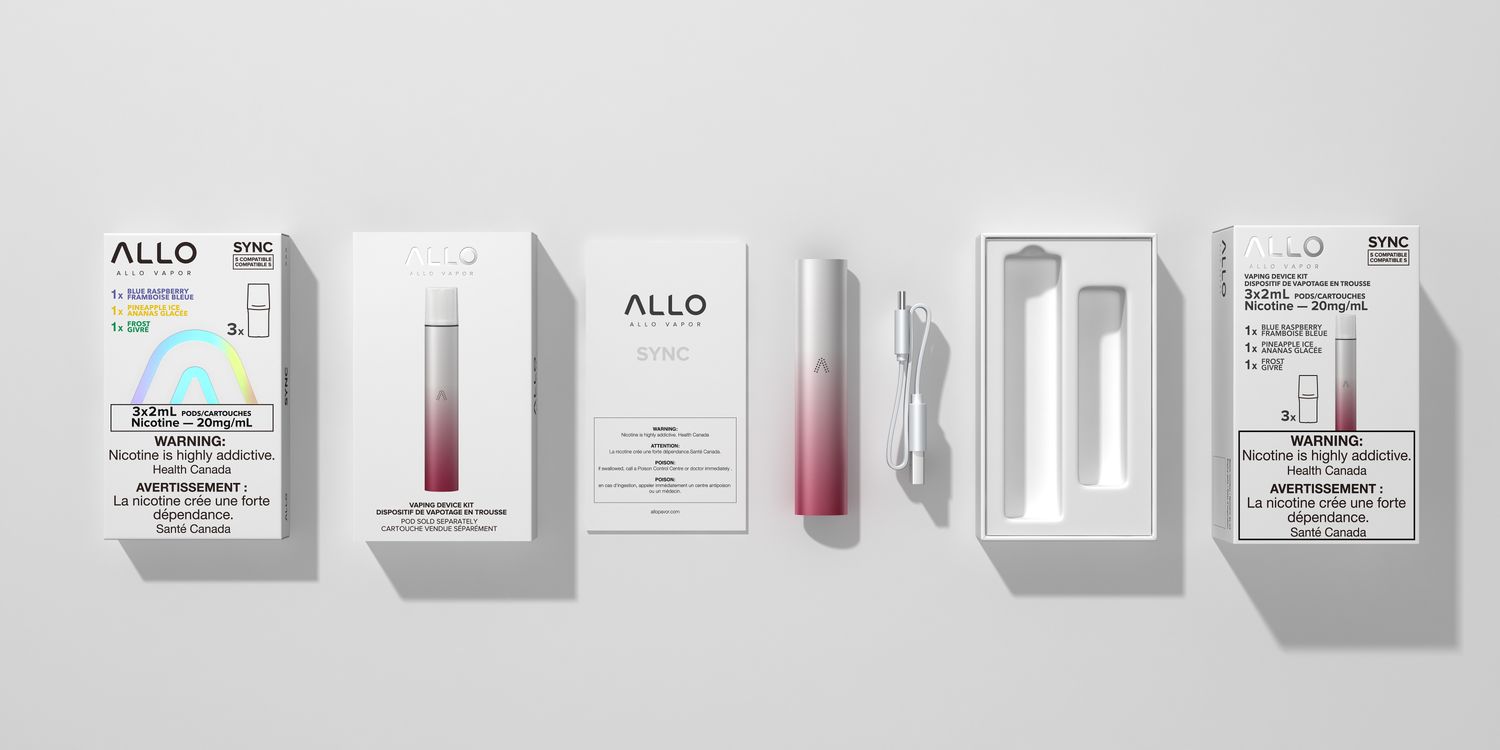 ALLO SYNC DEVICE STARTER KIT, Color: RED