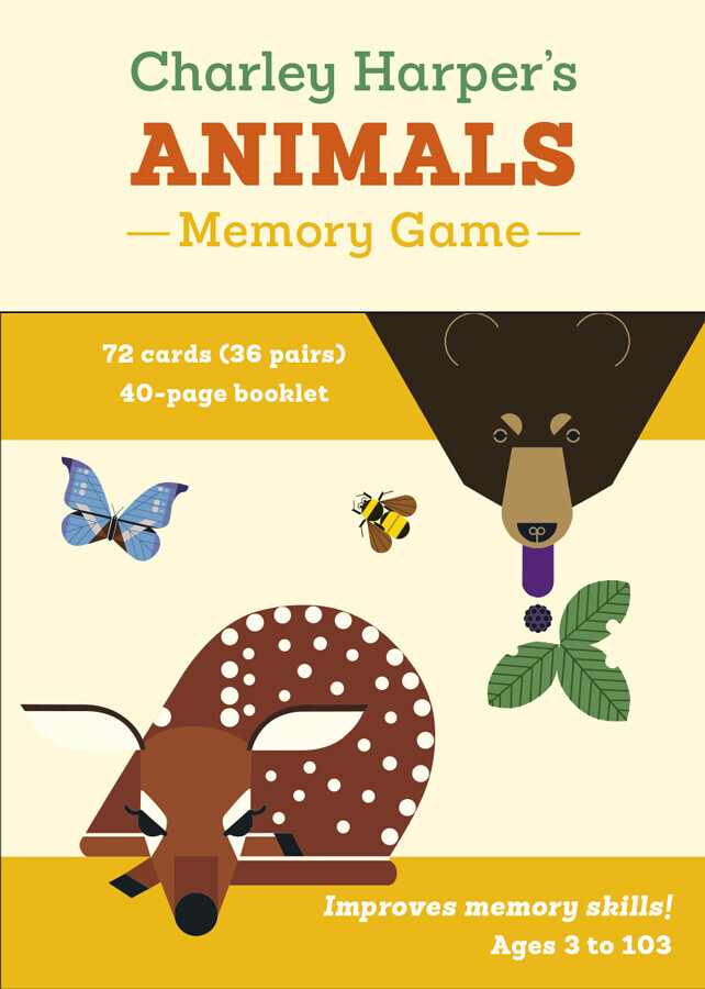 Charley Harper Animals Memory Game