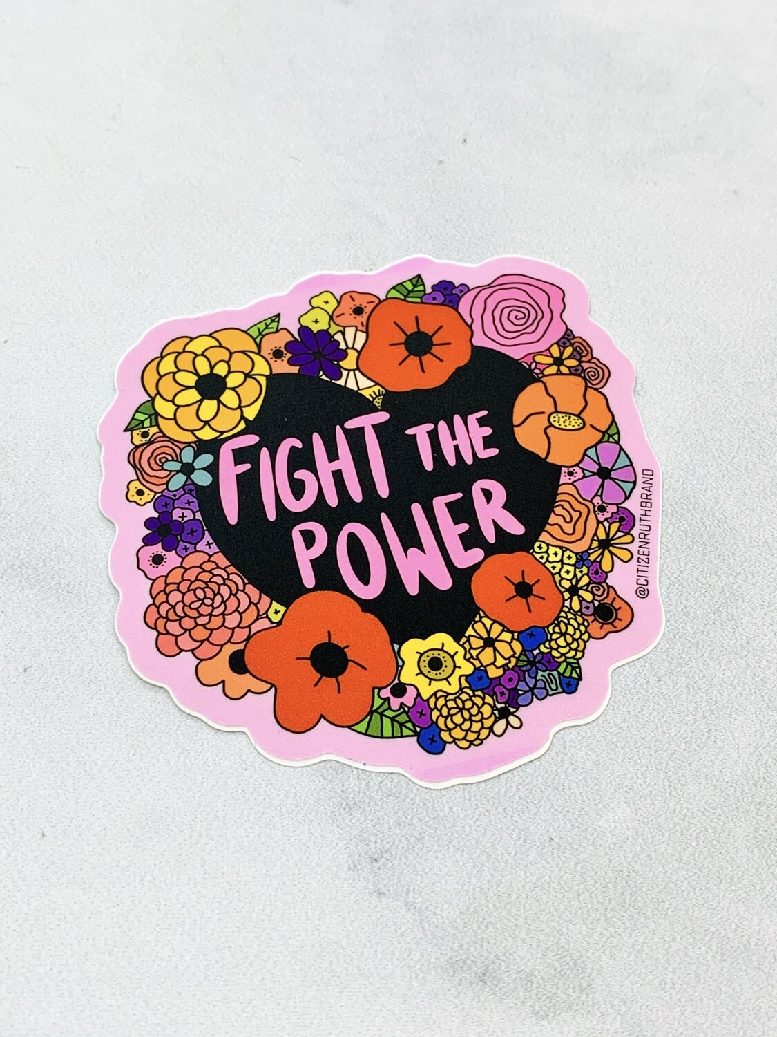 Fight The Power Sticker DNO