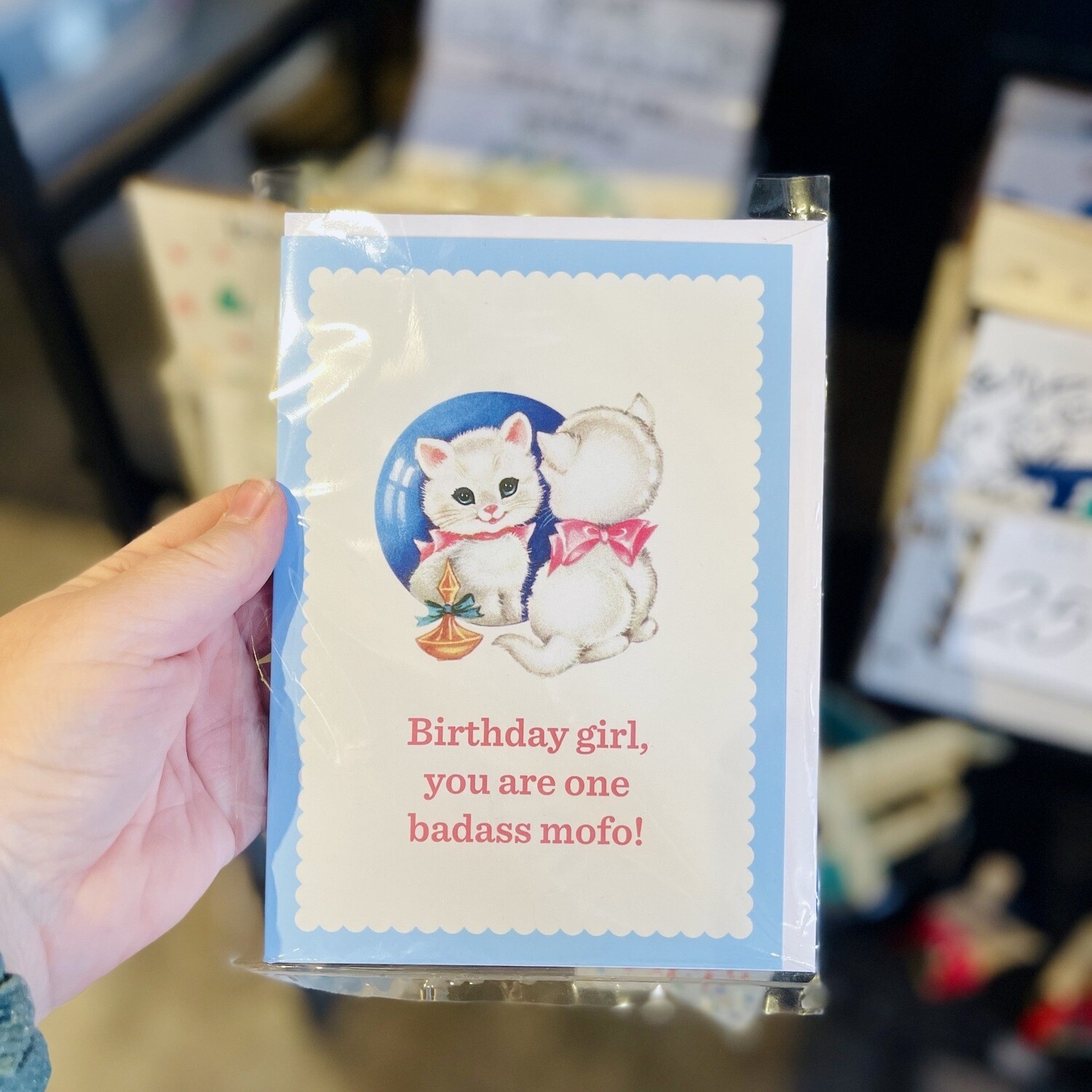 Cute Little Scamps Card:, Style: Birthday Girl