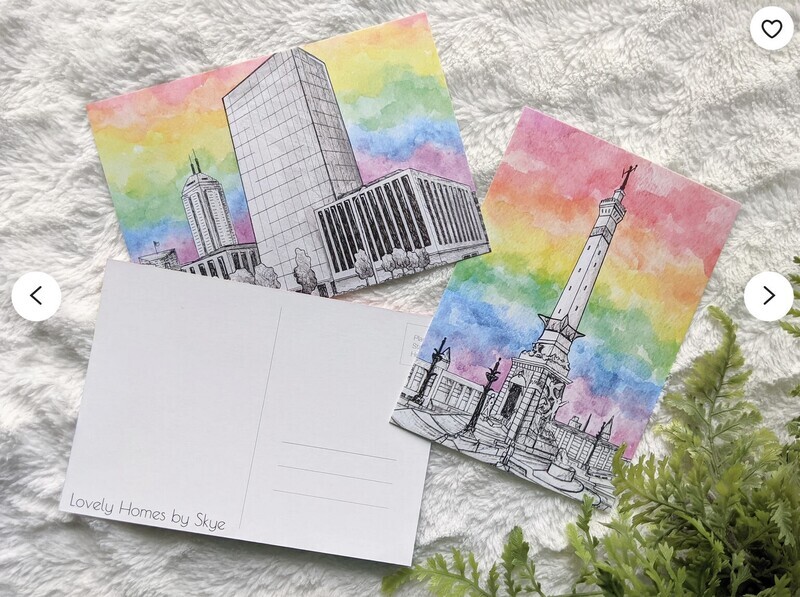 Skye Smith Pride in the City Postcard