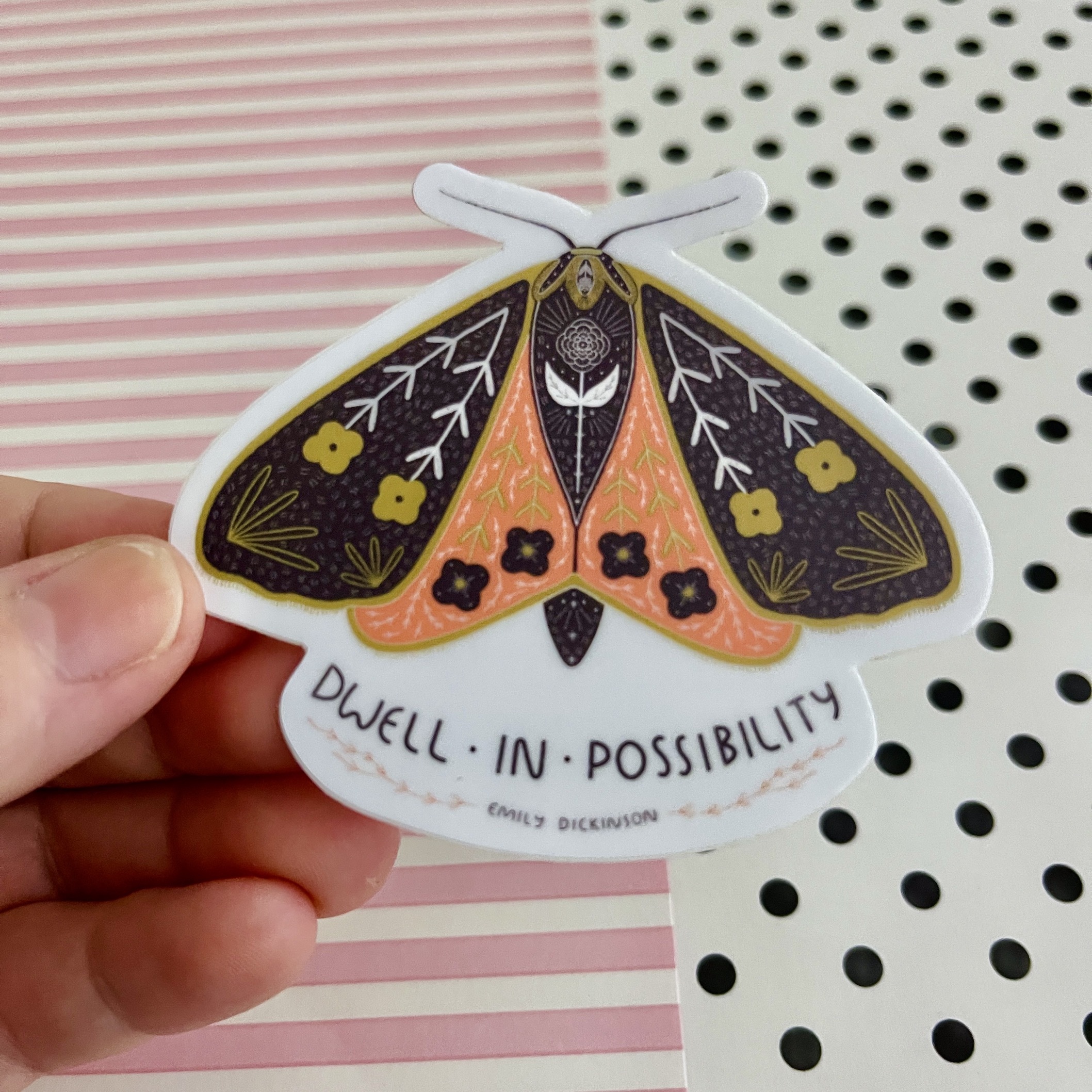 Dwell in Possibility Sticker