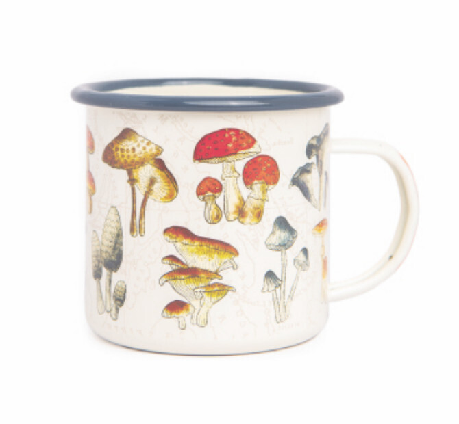 Mushrooms Enamel Mug