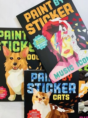 Paint by Sticker Books