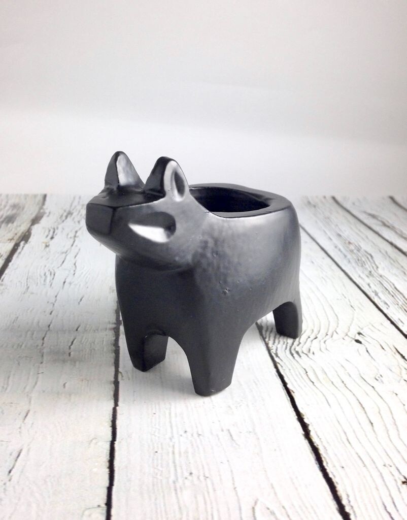Black Bear Candle Holder