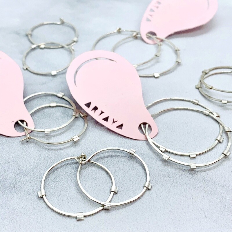 Sunburst Hoops by ARTAYA