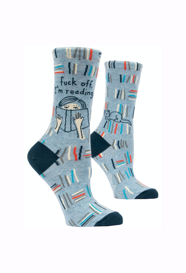 Fuck Off, I’m Reading Women’s Crew Socks