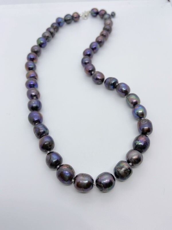 Freshwater Pearl Knotted Necklace, 18&quot;