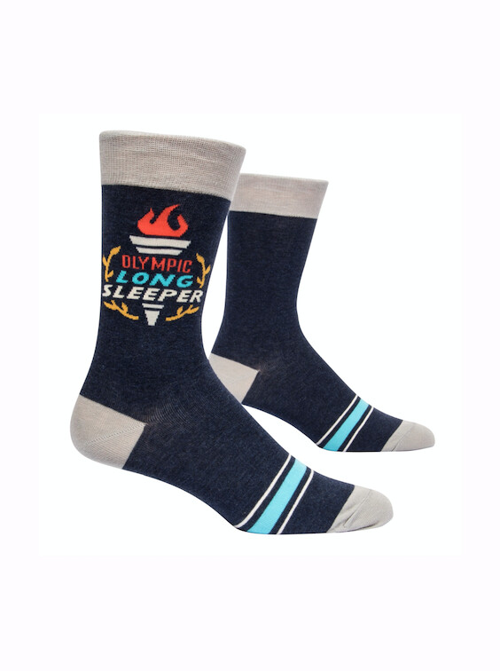 Olympic Long Sleeper Men’s Crew Socks